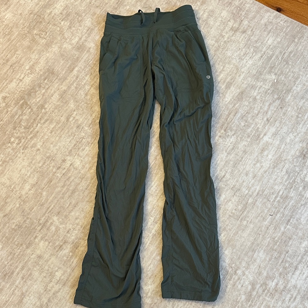lululemon athletica Green Track Pants